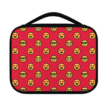 8-Bit Emoji Pattern Print Classic Bible Case