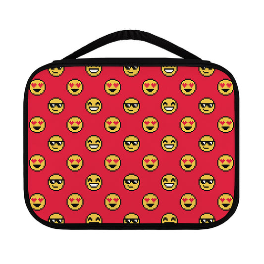 8-Bit Emoji Pattern Print Classic Bible Case