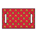 8-Bit Emoji Pattern Print Golf Cart Seat Cover