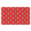8-Bit Emoji Pattern Print Polyester Doormat