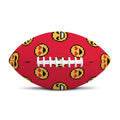 8-Bit Emoji Pattern Print Rugby Ball