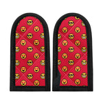 8-Bit Emoji Pattern Print Skillet Handle Cover