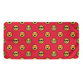 8-Bit Emoji Pattern Print Towel