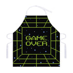 8-Bit Game Over Print Adjustable Apron