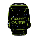 8-Bit Game Over Print Baby Seat Cover
