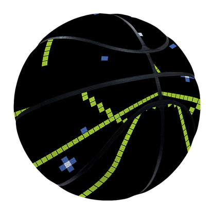 8-Bit Game Over Print Basketball