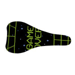 8-Bit Game Over Print Bicycle Seat Cover