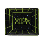 8-Bit Game Over Print Bifold Wallet