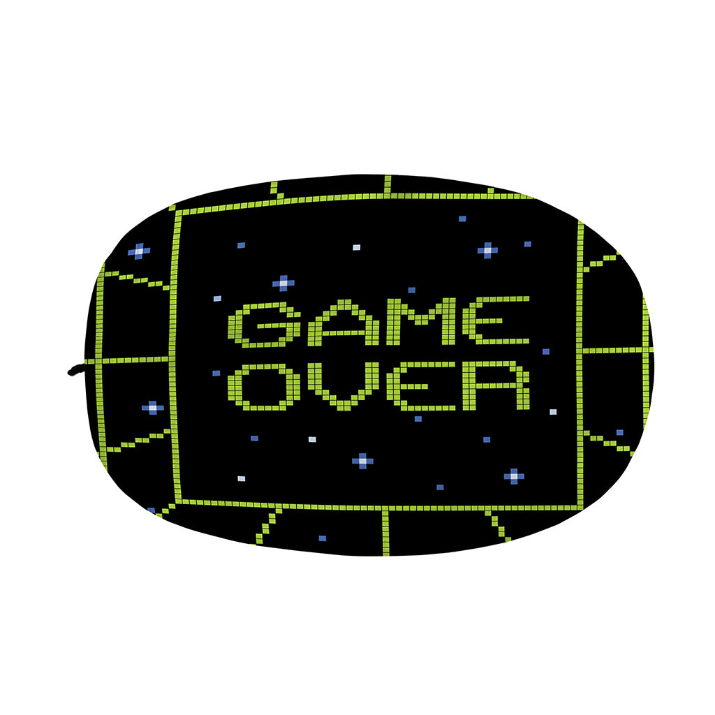 8-Bit Game Over Print Car Side Mirror Covers