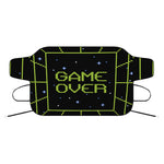 8-Bit Game Over Print Car Windshield Snow Cover