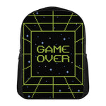 8-Bit Game Over Print Casual Backpack