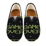 8-Bit Game Over Print Casual Shoes