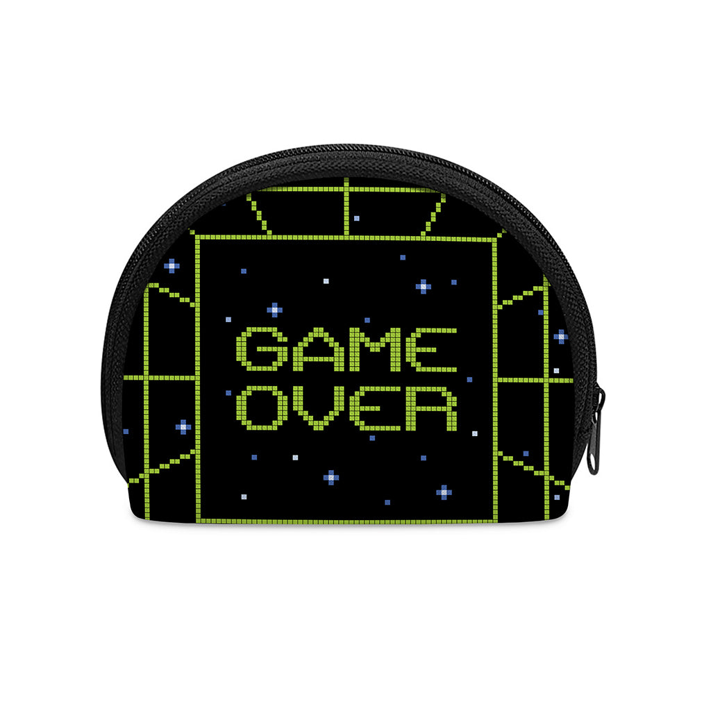8-Bit Game Over Print Coin Purse
