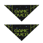 8-Bit Game Over Print Dog Bandana