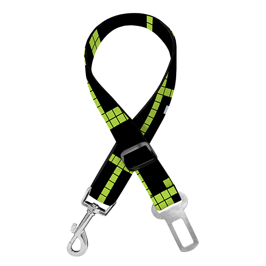 8-Bit Game Over Print Dog Seat Belt