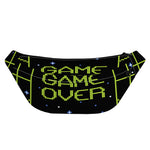 8-Bit Game Over Print Fanny Pack