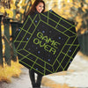 8-Bit Game Over Print Foldable Umbrella