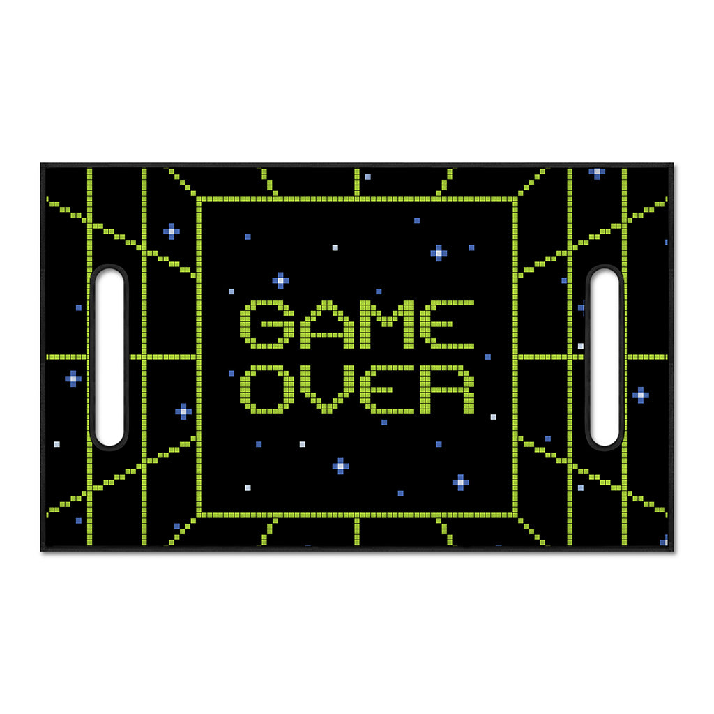 8-Bit Game Over Print Golf Cart Seat Cover