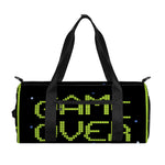 8-Bit Game Over Print Gym Bag