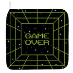 8-Bit Game Over Print Hand Towel