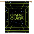 8-Bit Game Over Print House Flag