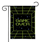 8-Bit Game Over Print House Flag