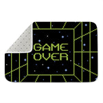 8-Bit Game Over Print Indoor Door Mat