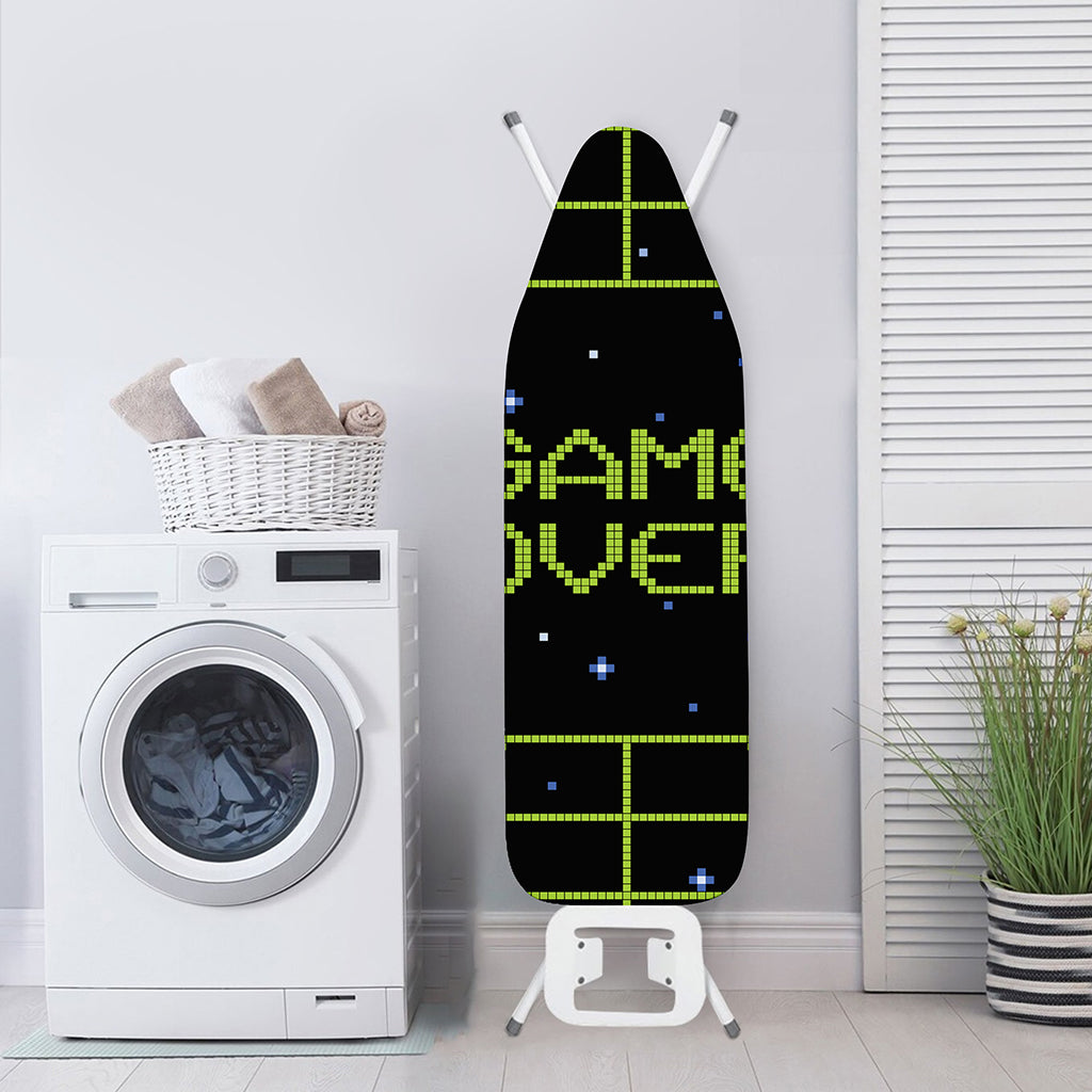 8-Bit Game Over Print Ironing Board Cover