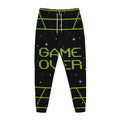 8-Bit Game Over Print Jogger Pants