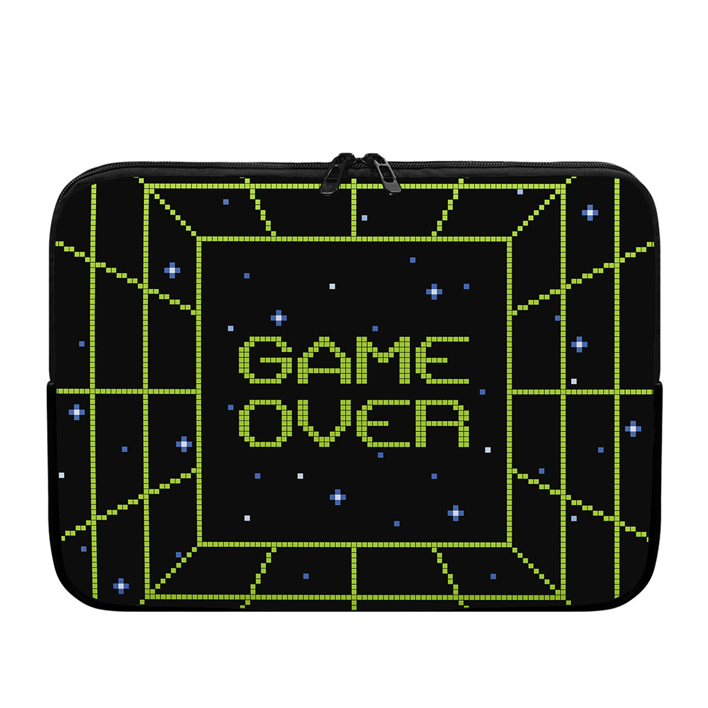 8-Bit Game Over Print Laptop Sleeve