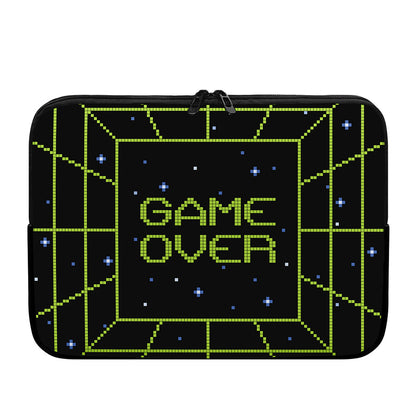 8-Bit Game Over Print Laptop Sleeve