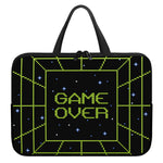 8-Bit Game Over Print Laptop Sleeve With Handle