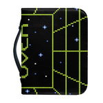 8-Bit Game Over Print Leather Bible Cover