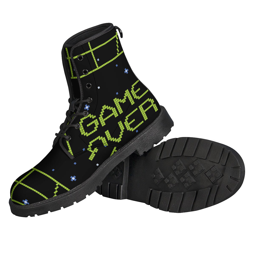 8-Bit Game Over Print Backpack