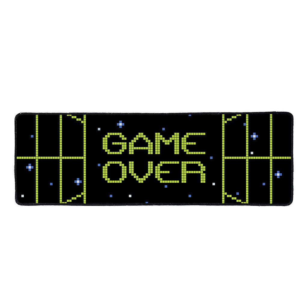 8-Bit Game Over Print Long Kitchen Mat