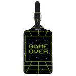8-Bit Game Over Print Luggage Tag