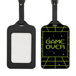 8-Bit Game Over Print Luggage Tag