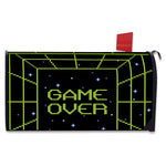 8-Bit Game Over Print Mailbox Cover