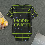 8-Bit Game Over Print Men's Bodysuit