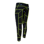8-Bit Game Over Print Men's Compression Pants