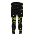 8-Bit Game Over Print Men's Leggings