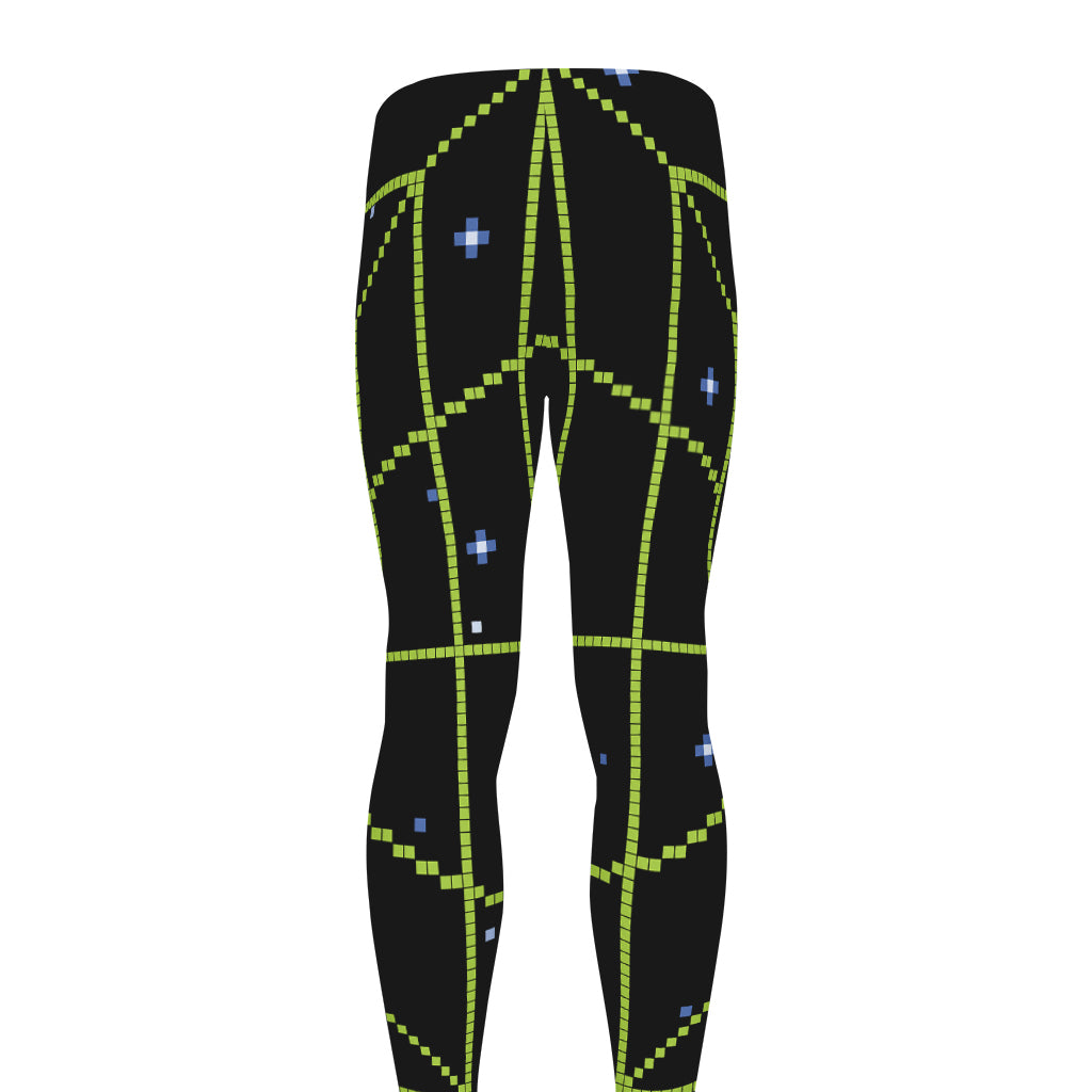 8-Bit Game Over Print Men's leggings