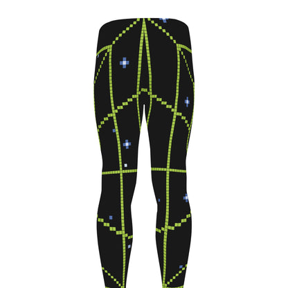 8-Bit Game Over Print Men's leggings