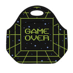8-Bit Game Over Print Neoprene Lunch Bag