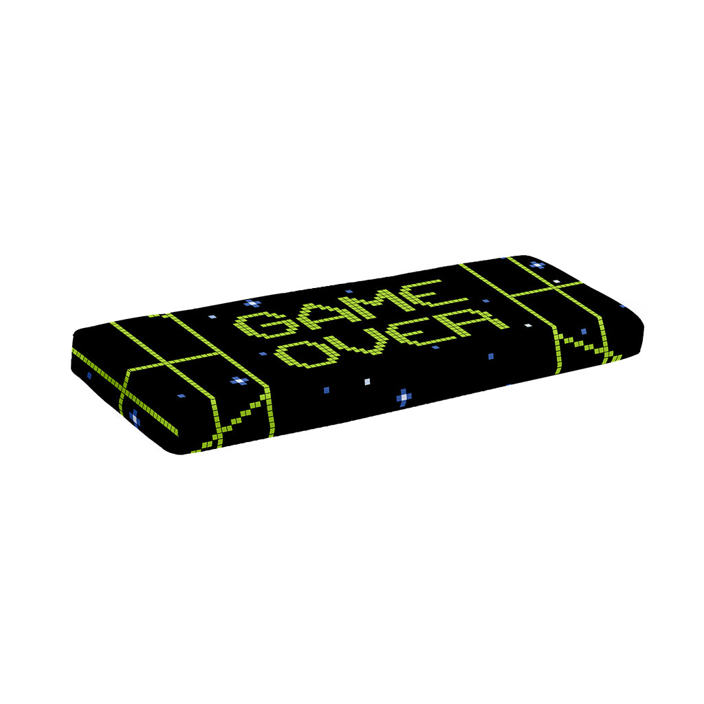 8-Bit Game Over Print Piano Keyboard Cover