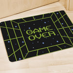 8-Bit Game Over Print Polyester Doormat