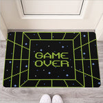 8-Bit Game Over Print Rubber Doormat