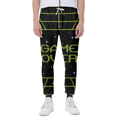 8-Bit Game Over Print Scuba Joggers