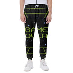 8-Bit Game Over Print Scuba Joggers
