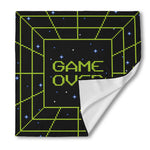 8-Bit Game Over Print Silk Bandana